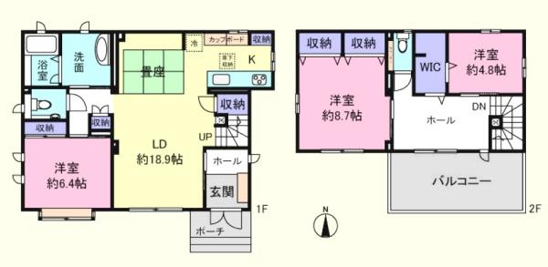 東松山市日吉町の中古一戸建て