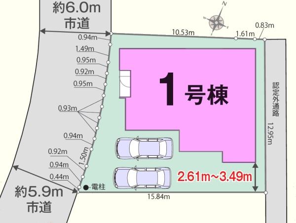 坂戸市鶴舞１丁目１期　新築分譲住宅