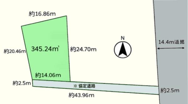 坂戸市小山　土地