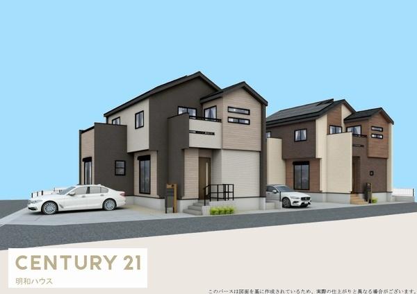 川越市的場　新築分譲住宅　全3棟