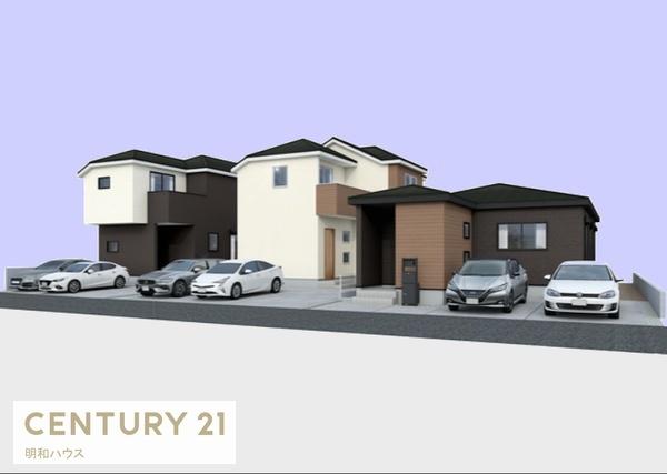 鶴ヶ島市中新田第1期　新築分譲住宅　全3棟