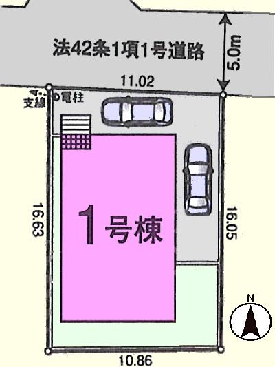 川越市笠幡第45　新築分譲住宅