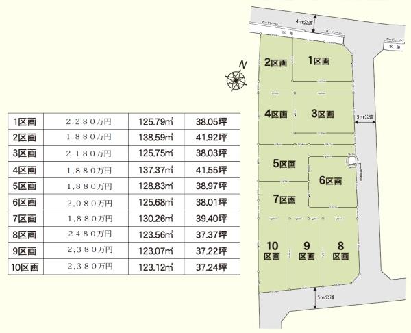 川越市大字的場の土地