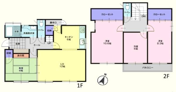 坂戸市鶴舞２丁目の中古一戸建て