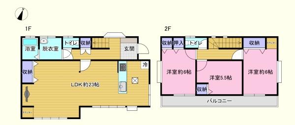 川越市大字下広谷の中古一戸建て