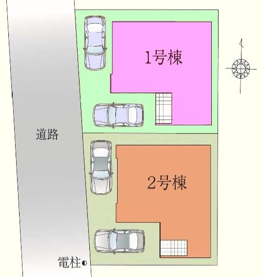 川越市霞ヶ関北20期　新築分譲住宅　全2棟