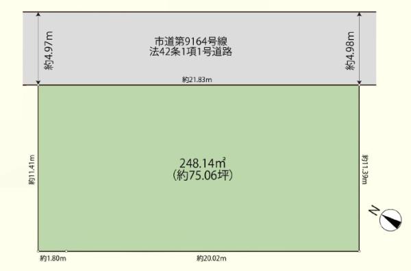 川越市霞ヶ関北６丁目　売地