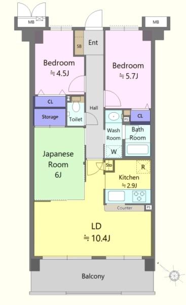 ハイラーク若葉マロニエアベニュー