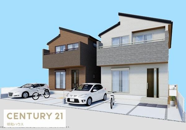 鶴ヶ島市鶴ヶ丘第五　新築分譲住宅　全2棟