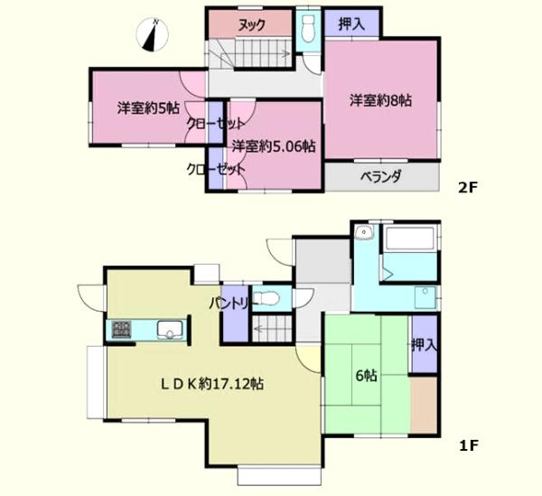 鳩山町松ヶ丘１丁目　中古一戸建住宅