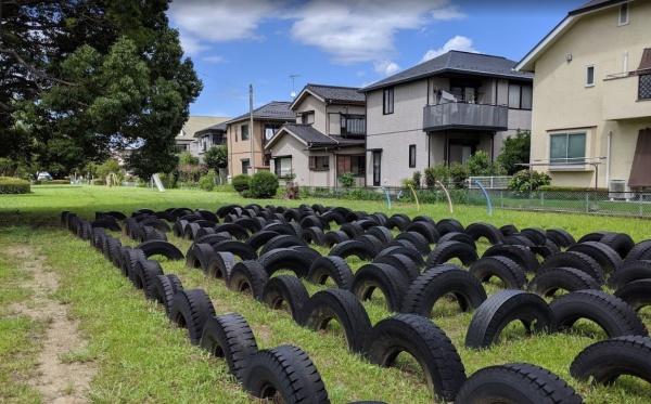 坂戸市森戸5期　平屋建て新築分譲住宅(タイヤ公園)