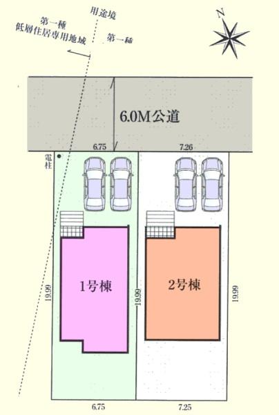 坂戸市溝端町4期　新築分譲住宅　全2棟