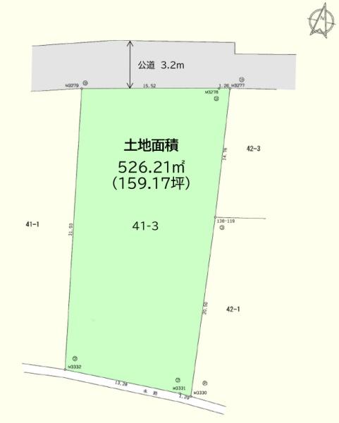 小川町腰越　売地