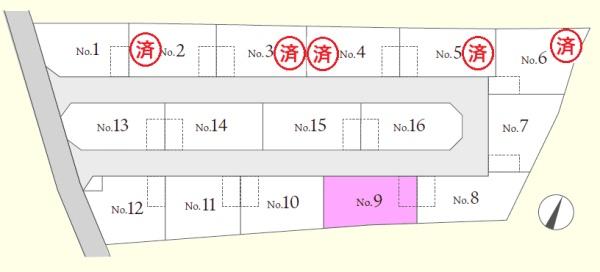 川越市上戸　新築分譲住宅　全16