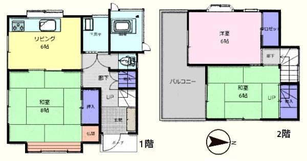 川越市大字小堤の中古一戸建て