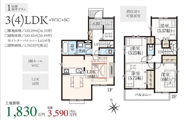 坂戸市中富町の土地