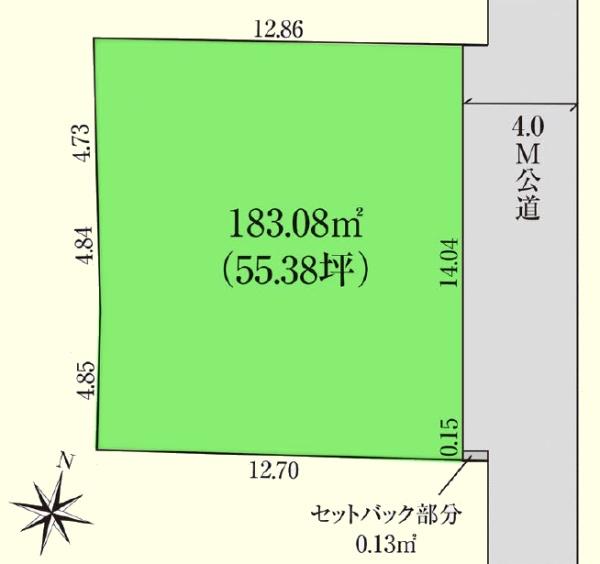 坂戸市大字中小坂の土地