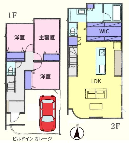 坂戸市南町　新築分譲住宅