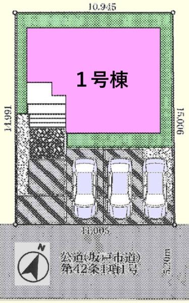 坂戸市鶴舞４丁目　新築分譲住宅