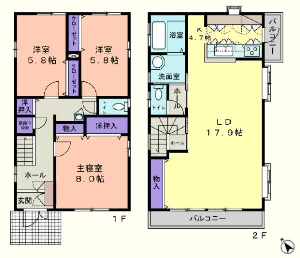 鶴ヶ島市大字藤金の中古一戸建て