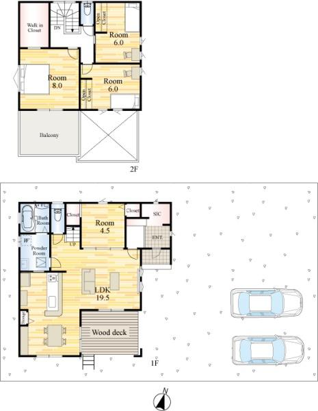 小城市三日月町長神田の新築一戸建