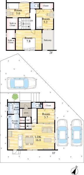 久留米市合川町の新築一戸建