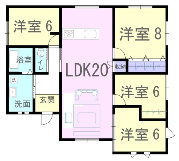 佐賀市嘉瀬町大字中原の新築一戸建