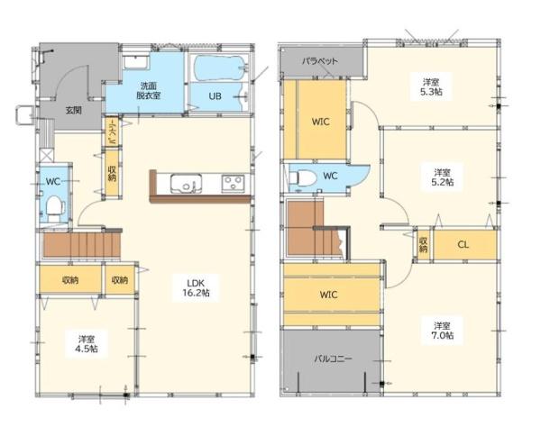 佐賀市若楠3丁目2期　1号棟（佐賀駅）2階建