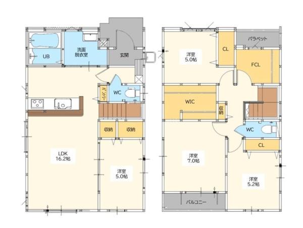 佐賀市若楠3丁目2期　2号棟（佐賀駅）2階建
