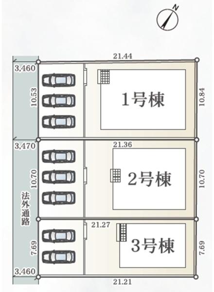 杵島郡江北町大字惣領分の新築一戸建
