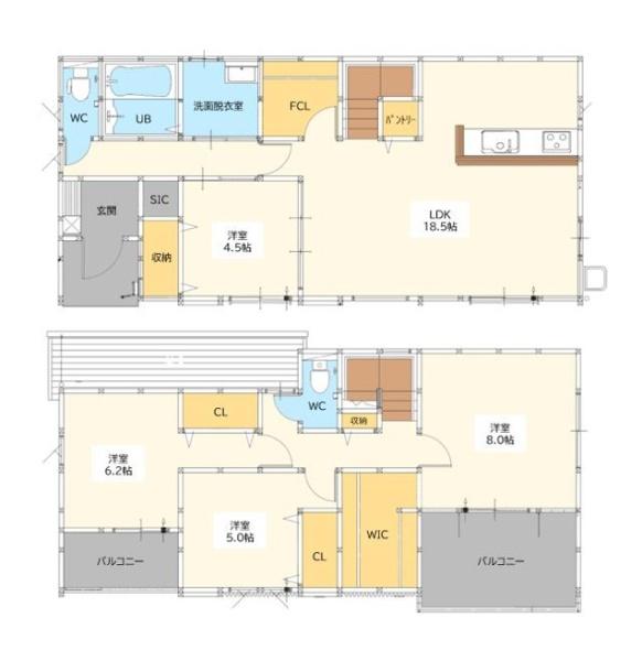 唐津市原4期9号棟（東唐津駅）2階建