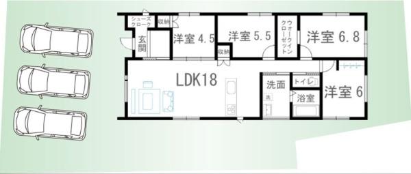 佐賀市諸富町大字寺井津の新築一戸建