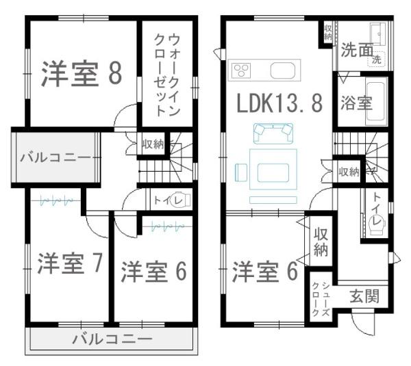 神埼市神埼町永歌の新築一戸建