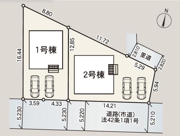 小城市三日月町樋口の新築一戸建
