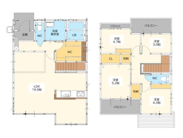 佐賀市開成2丁目1期2号棟（佐賀駅）二階建