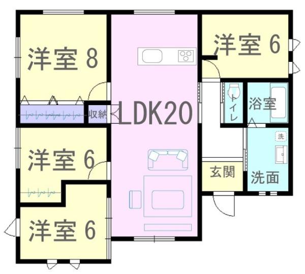 小城市牛津町下砥川の新築一戸建