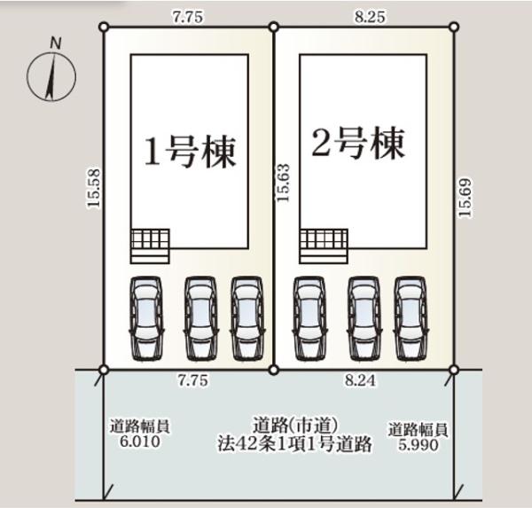 佐賀市開成12　1号棟（鍋島駅）二階建