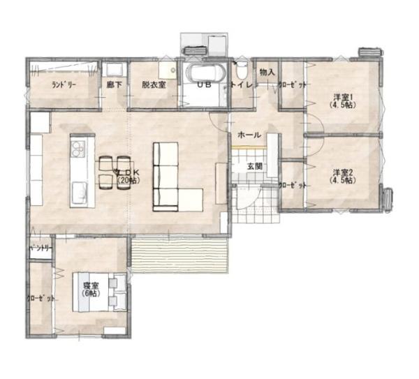 三養基郡上峰町大字坊所字三上の新築一戸建