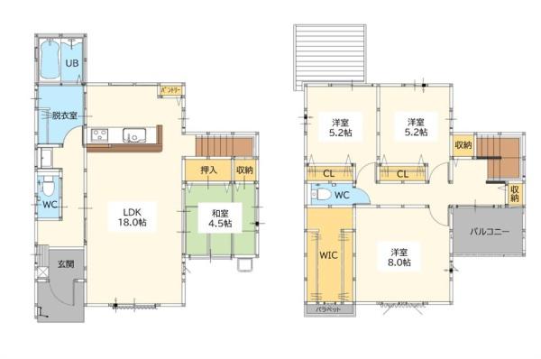 佐賀市大和町尼寺7期（佐賀駅）二階建