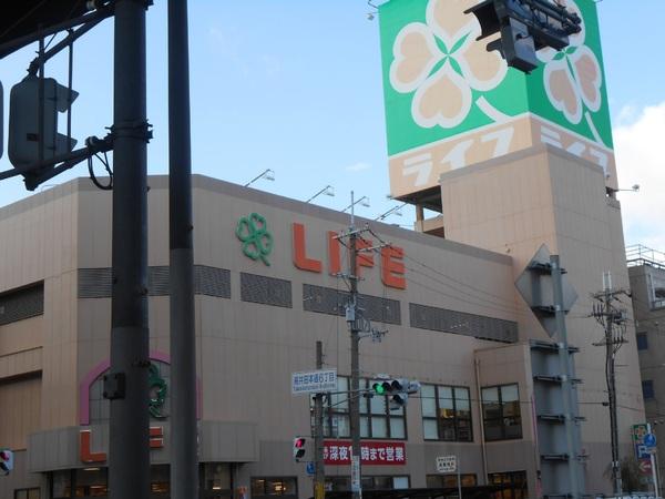 大阪市東成区深江北２丁目の土地(ライフ高井田店)