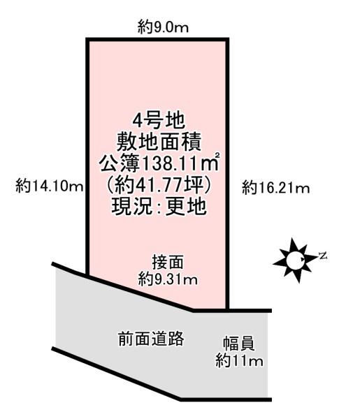 東大阪市六万寺町１丁目・4号地