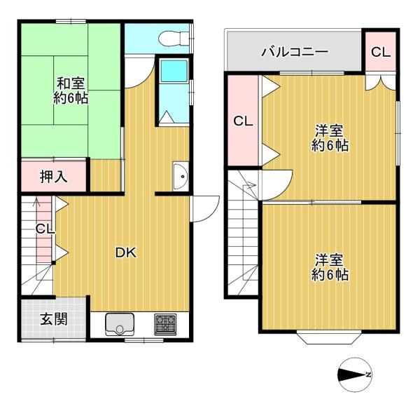 東大阪市立花町の中古一戸建て