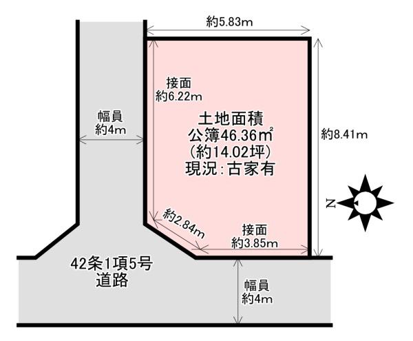 東大阪市喜里川町の土地