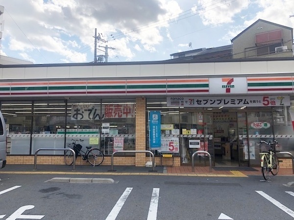 大阪市生野区桃谷５丁目の土地(セブンイレブン　大阪中川3丁目店)