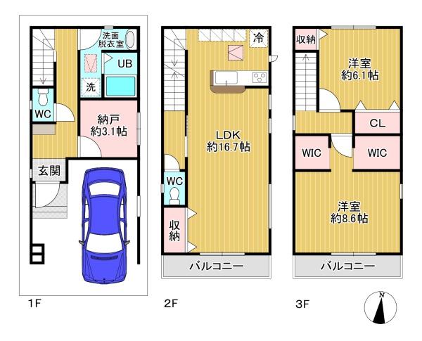 東大阪市南鴻池町２丁目（１号棟）