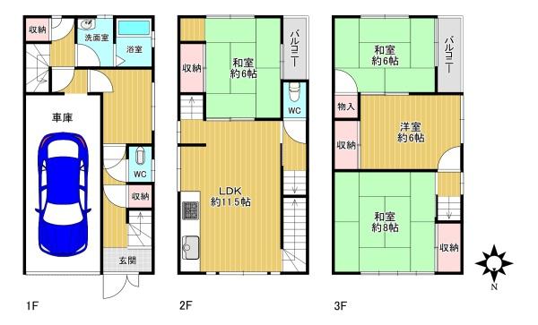 東大阪市稲田本町１丁目