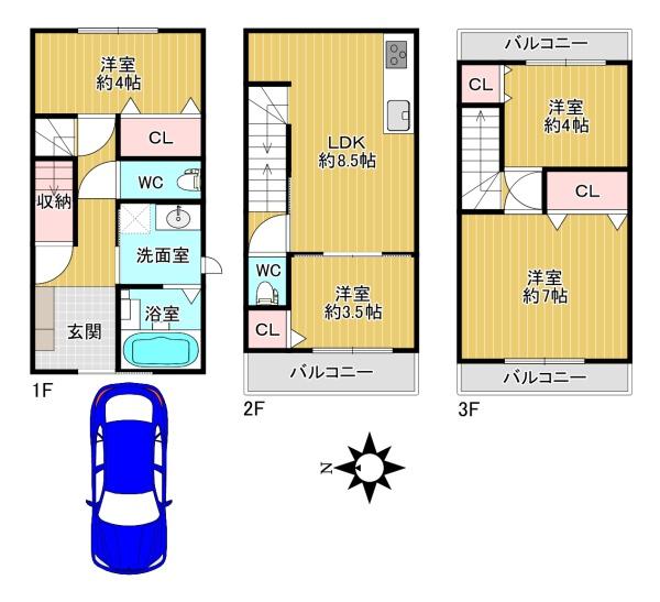 東大阪市新鴻池町