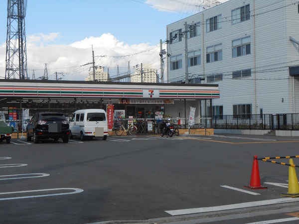 シャトー第2八戸の里(セブンイレブン東大阪新家東町店)