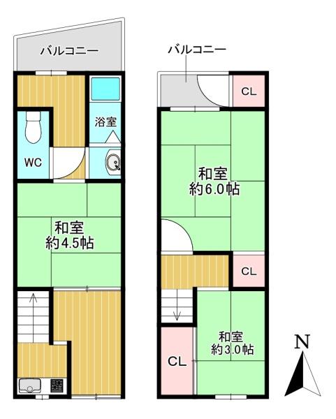 大阪市生野区勝山北１丁目