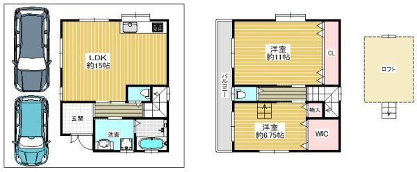 東大阪市吉田下島の中古一戸建て